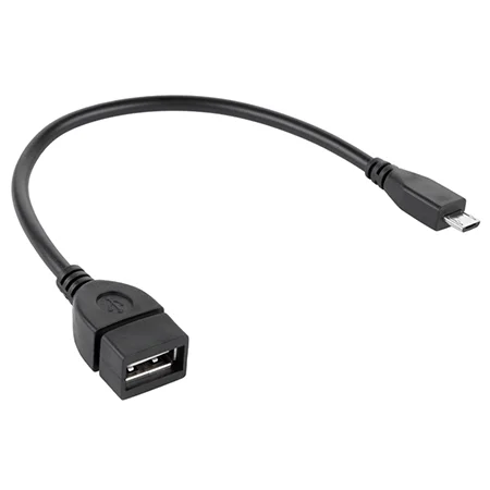 KPO2908 CABLU OTG USB A MAMA - MICRO USB TATA 20CM