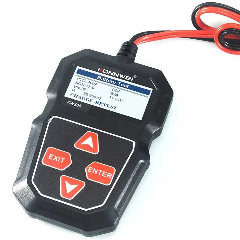 KW208@7 TESTER BATERII KW208 KONNWEI