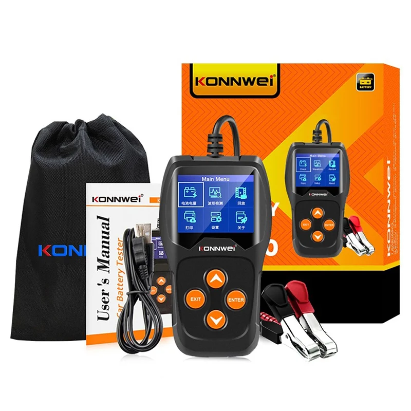 KW600@13 TESTER BATERII AUTO KW600 KONWEII