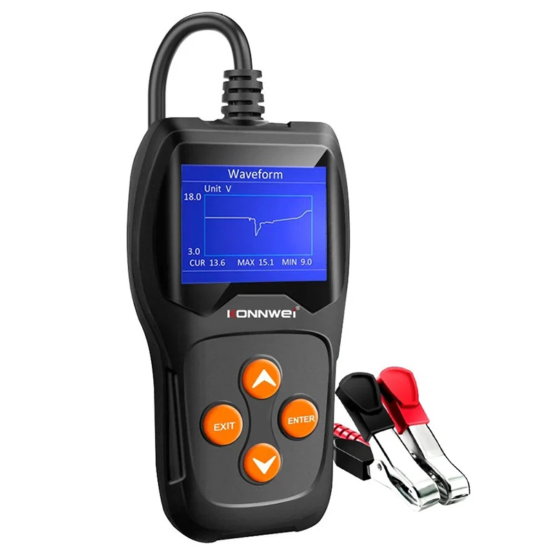 KW600@2 TESTER BATERII AUTO KW600 KONWEII