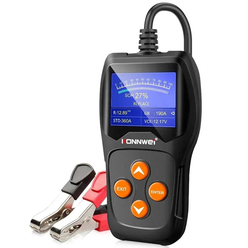 KW600@3 TESTER BATERII AUTO KW600 KONWEII