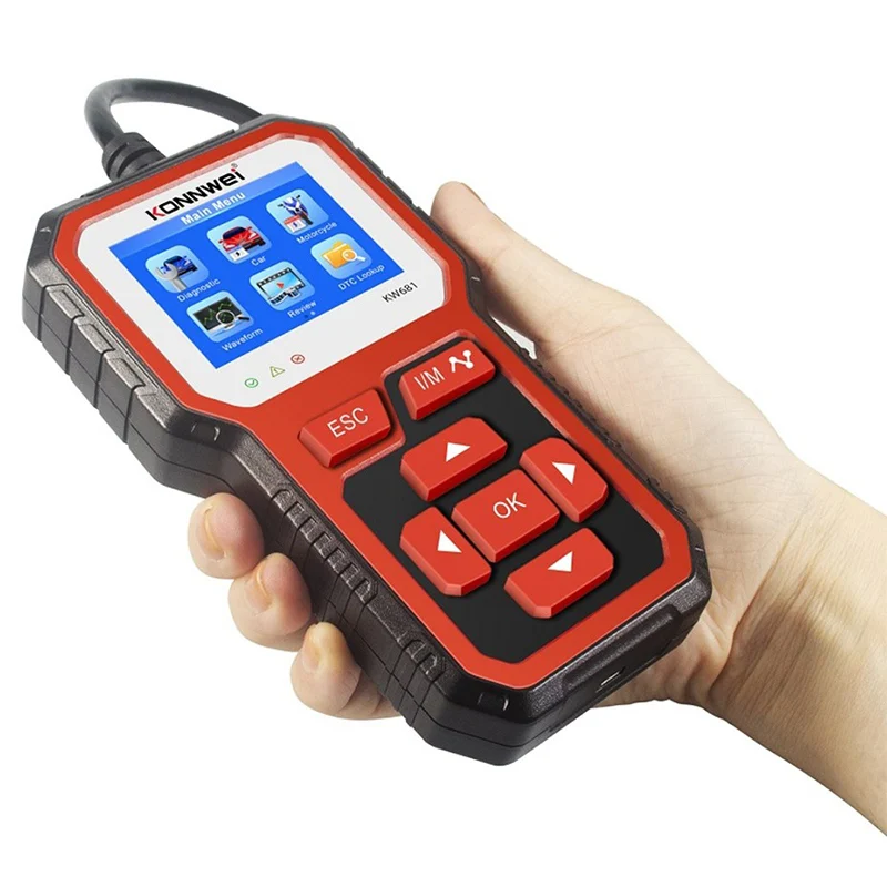 MULTIMETRU DIAGNOZA AUTO OBD2 KW681 KONNWEI