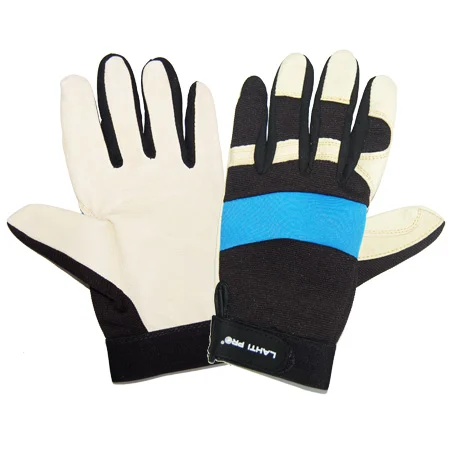 L280410K MANUSI SPANDEX CU PIELE MARIME 10