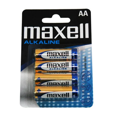 MAX-LR06-4 BATERIE ALCALINA MAXELL LR06 BLISTER 4 BUC