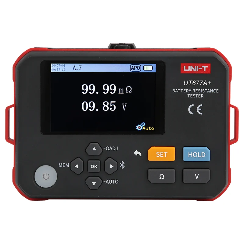 MIE0509@1 MULTIMETRU DIGITAL REZISTENTA BATERIE UT677A+ UNI-T
