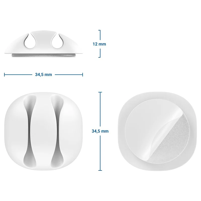 CABLE CLIPS SET 6 BUC