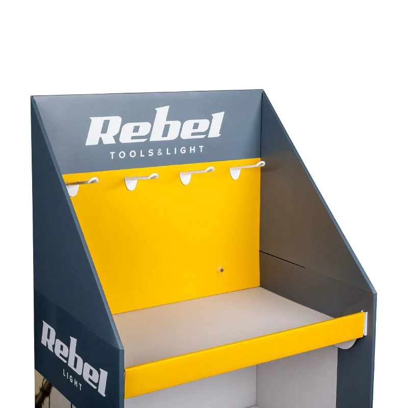MR-RB-400@3 DISPLAY STAND CARTON REBEL
