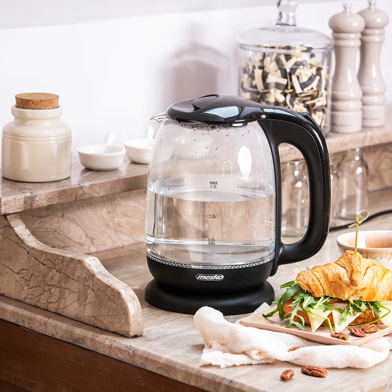 FIERBATOR ELECTRIC 1.7L 2200W MS 1302 NEGRU MESKO