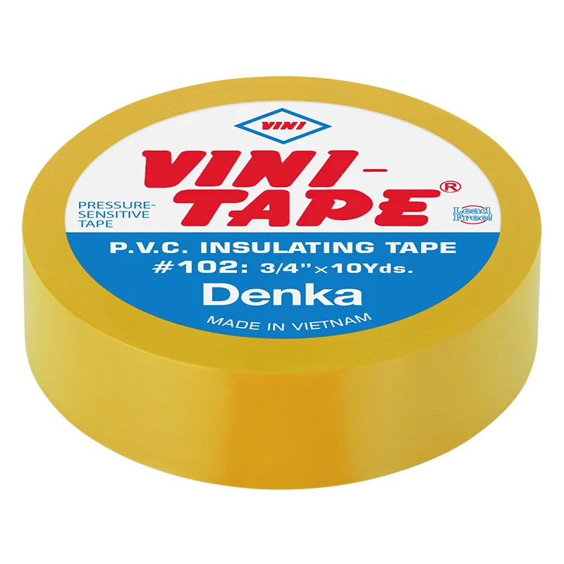 BANDA IZOLATOARE 0.15X19X10 YDS GALBENA VINI