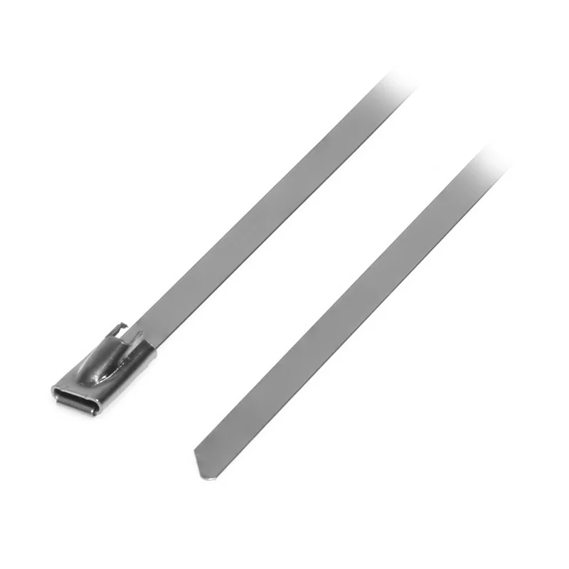 COLIER METALIC INOX 304 200 X 4.6MM SET 100