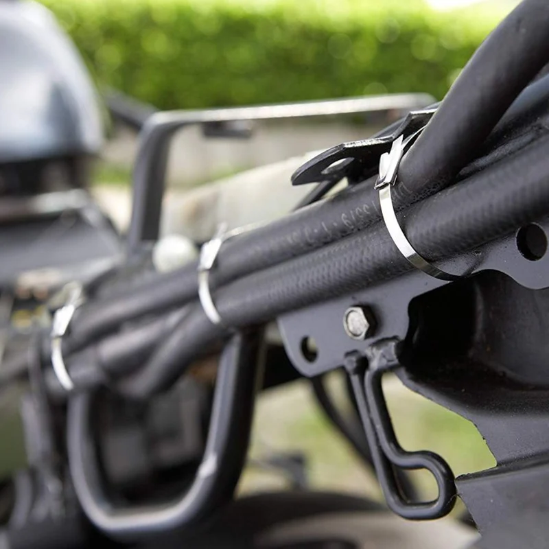 COLIER METALIC INOX 304 200 X 4.6MM SET 100