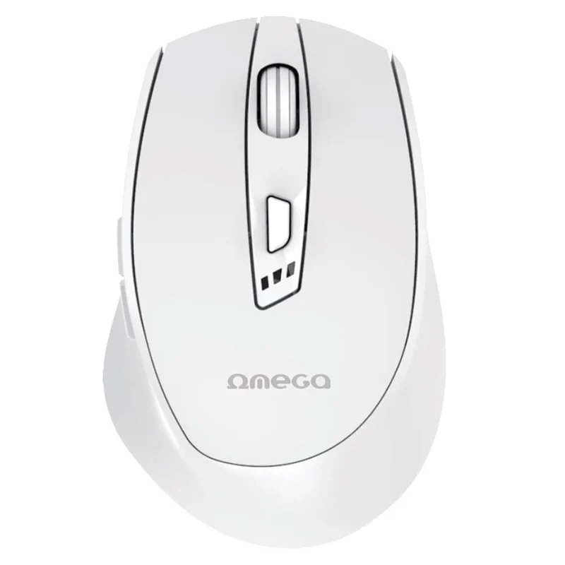 MOUSE WIRELESS REINCARCABIL USB-C ALB OMEGA