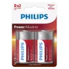 PH-LR20P2B_10@1 BATERIE POWER ALKALINE LR20 D BLISTER 2 BUC PHILIPS