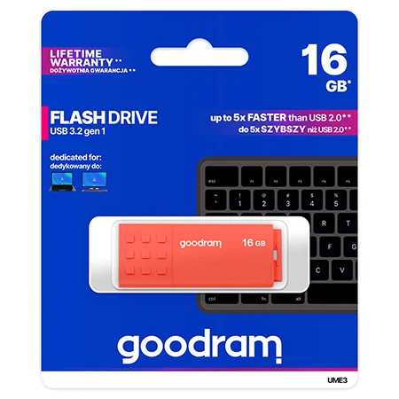 FLASH DRIVE 16GB USB 2.0 UME3 GOODRAM