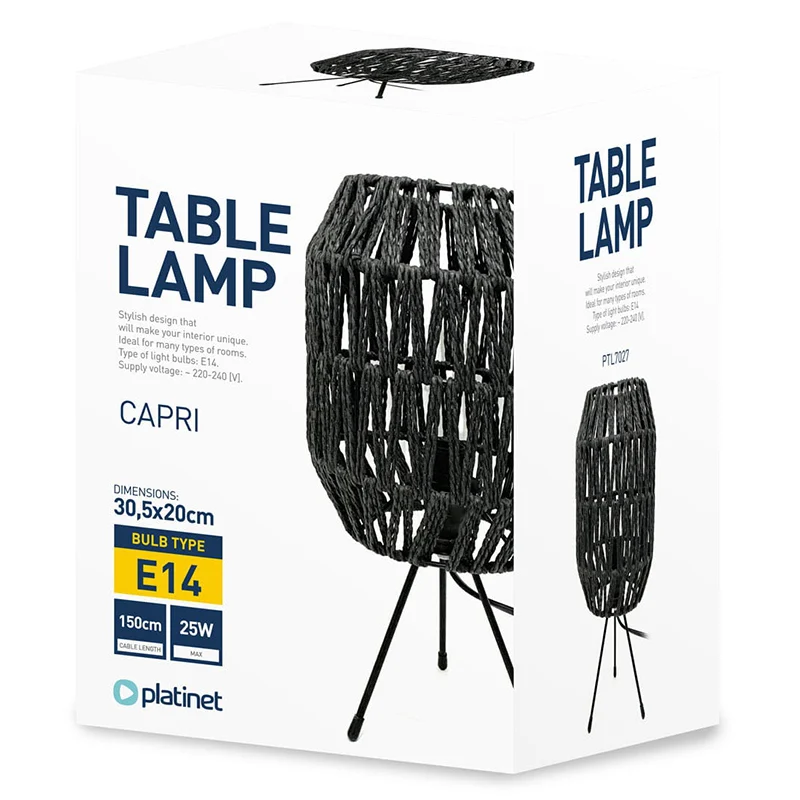 PTL7027@2 VEIOZA RATTAN CAPRI PLATINET