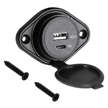 MUFA ALIMENTARE USB / TYPE C QC / PD