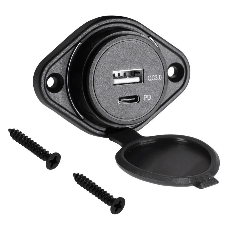 MUFA ALIMENTARE USB / TYPE C QC / PD