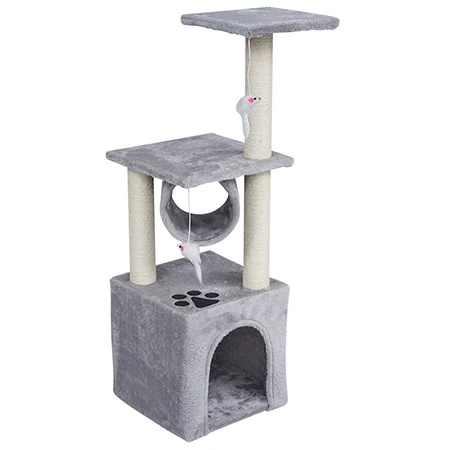 ANSAMBLU DE JOACA PISICI 30X30X92 CM REBEL ANIMALS