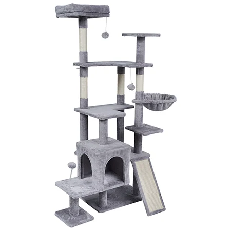 ANSAMBLU DE JOACA PISICI 75X40X152 CM REBEL ANIMALS