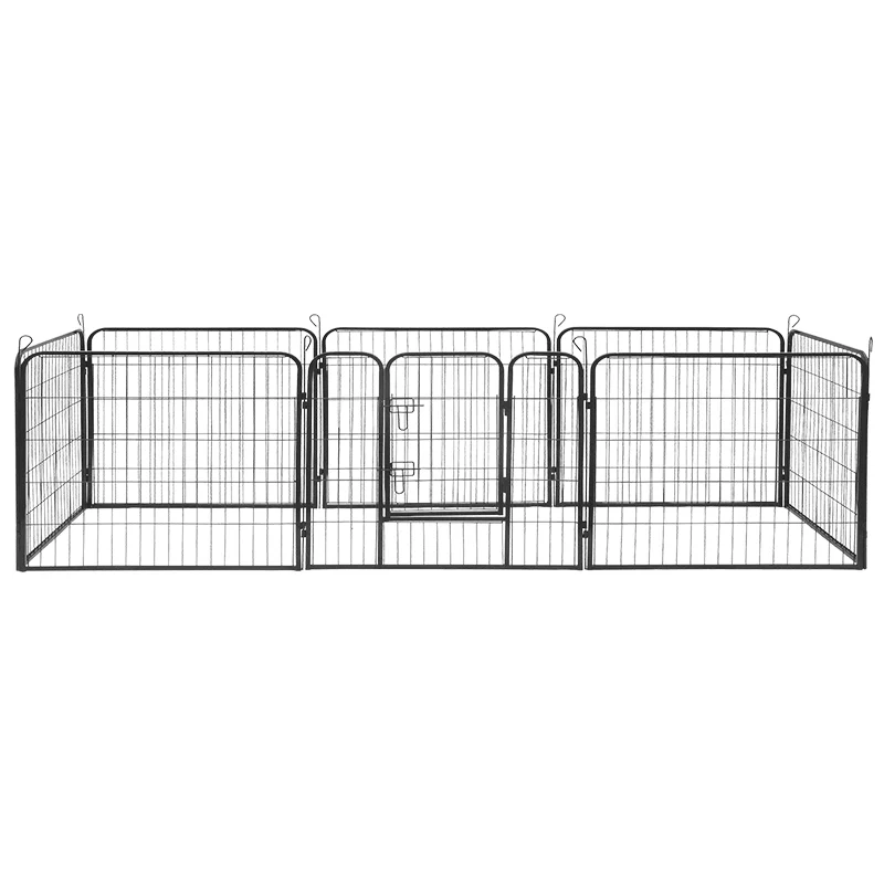 TARC MODULAR PENTRU CAINI 8 PANOURI 80X60 CM REBEL ANIM