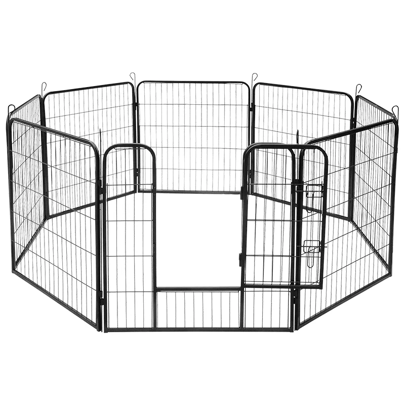 TARC MODULAR PENTRU CAINI 8 PANOURI 80X80 CM REBEL ANIM