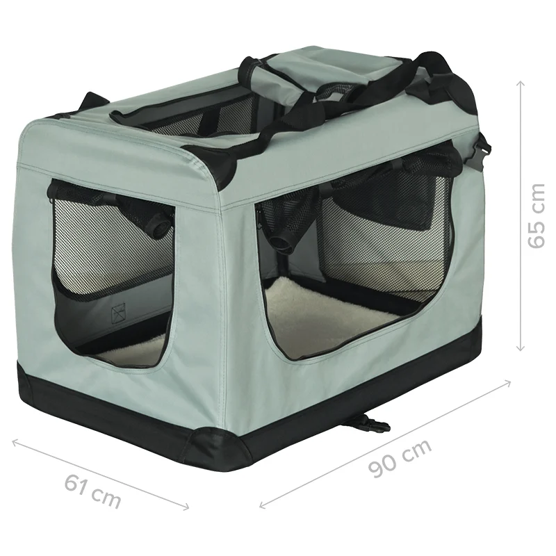 GEANTA DE TRANSPORT ANIMALE 90X61X65 CM REBEL ANIMALS