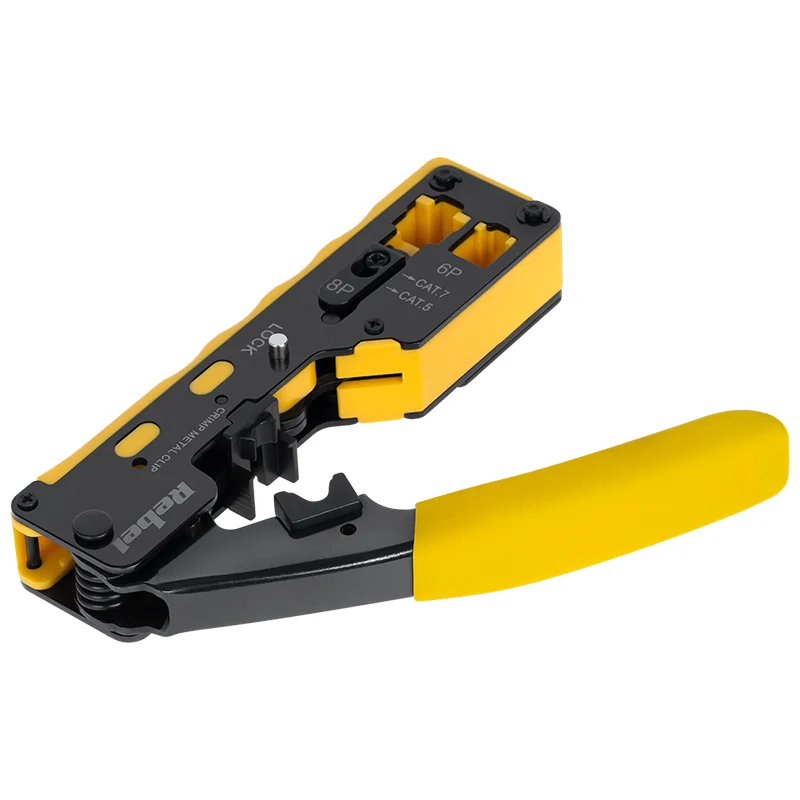 CLESTE SERTIZARE RJ45 RJ12 PASS-THROUGH REBEL