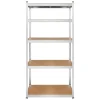 RAFT METALIC 5 POLITE MDF 180X90X40 REBEL