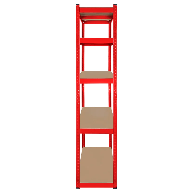 RAFT METALIC 5 POLITE 750KG MDF 180X90X40 ROSU REBEL