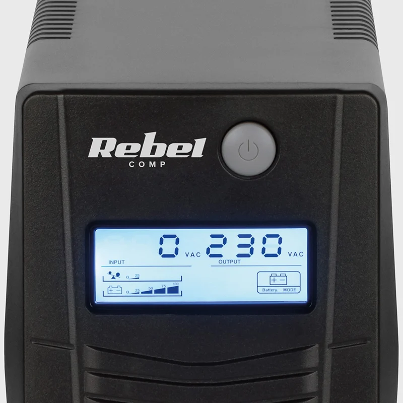 UPS OFFLINE NANOPOWER PLUS 850 (850VA/480W) REBEL