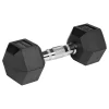 GANTERE DUMBBELL HEX FONTA CAUCIUCATA 2X7KG REBEL ACTIV
