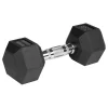 GANTERE DUMBBELL HEX FONTA CAUCIUCATA 2X9KG REBEL ACTIV