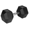 RBA-2325-22.5@1 GANTERA DUMBBELL HEX FONTA CAUCIUCATA 22.5KG REBEL ACTI