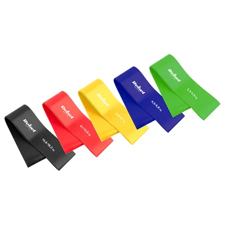 RBA-3002-CO SET 5 BENZI ELASTICE LATEX MINI BAND 2-18KG REBEL ACTIV