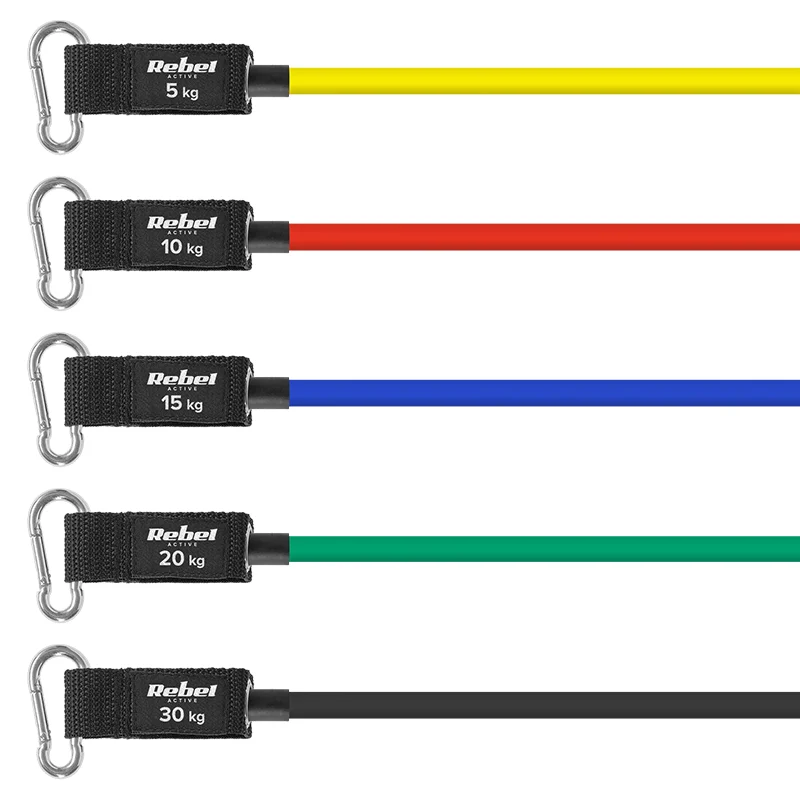 SET 5 BENZI REZISTENTA POWER TUBE 5-30KG REBEL ACTIVE