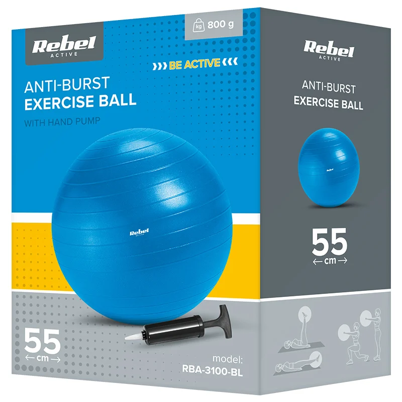 MINGE MEDICINALA 55CM CU POMPA REBEL ACTIVE