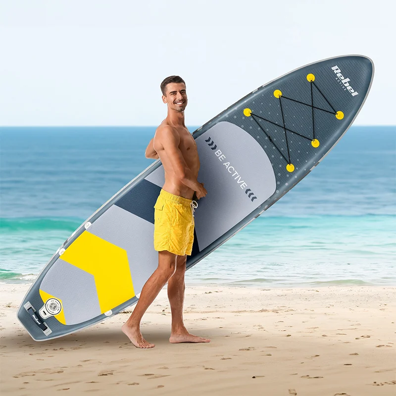 SET PLACA GONFLABILA STAND UP PADDLE SCAUN 350X80X15 CM