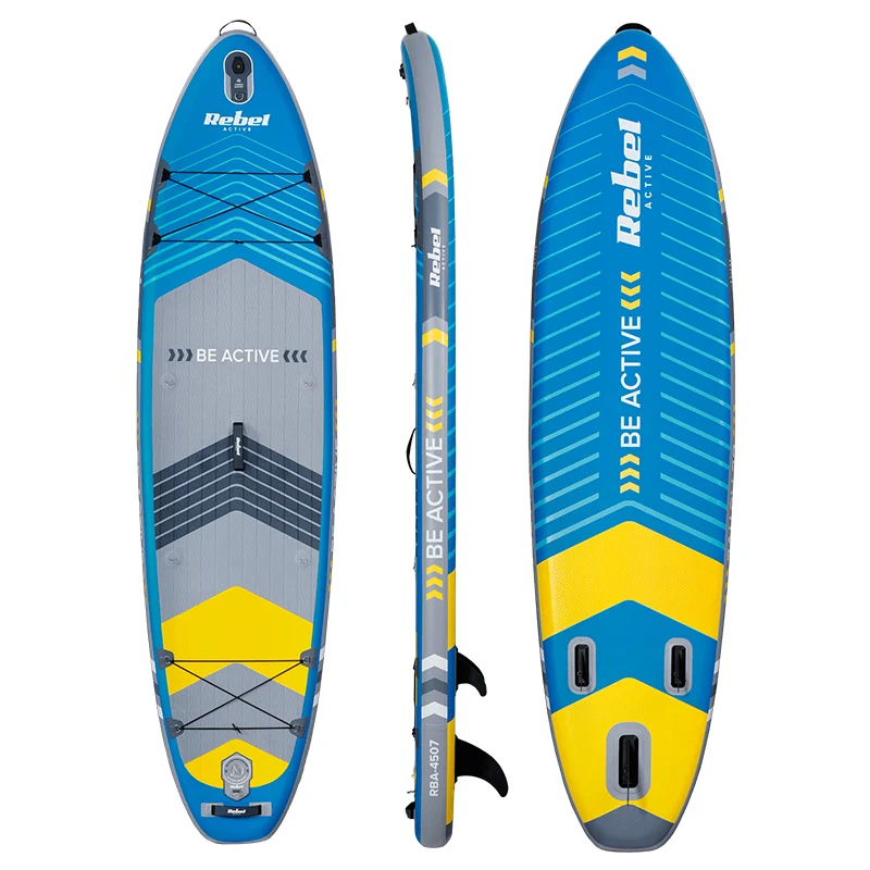 SET PLACA GONFLABILA STAND UP PADDLE SCAUN 335X84X15 CM