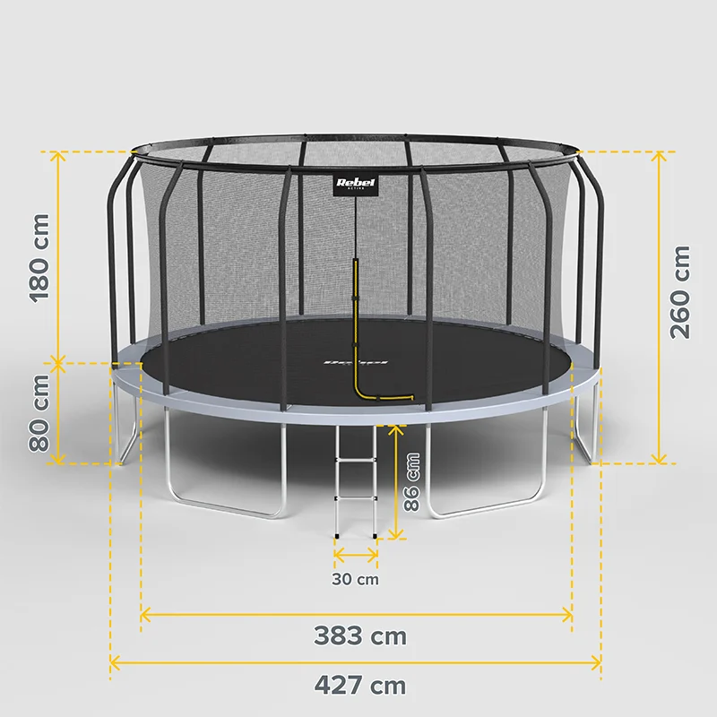 TRAMBULINA 14FT 427CM REBEL ACTIVE