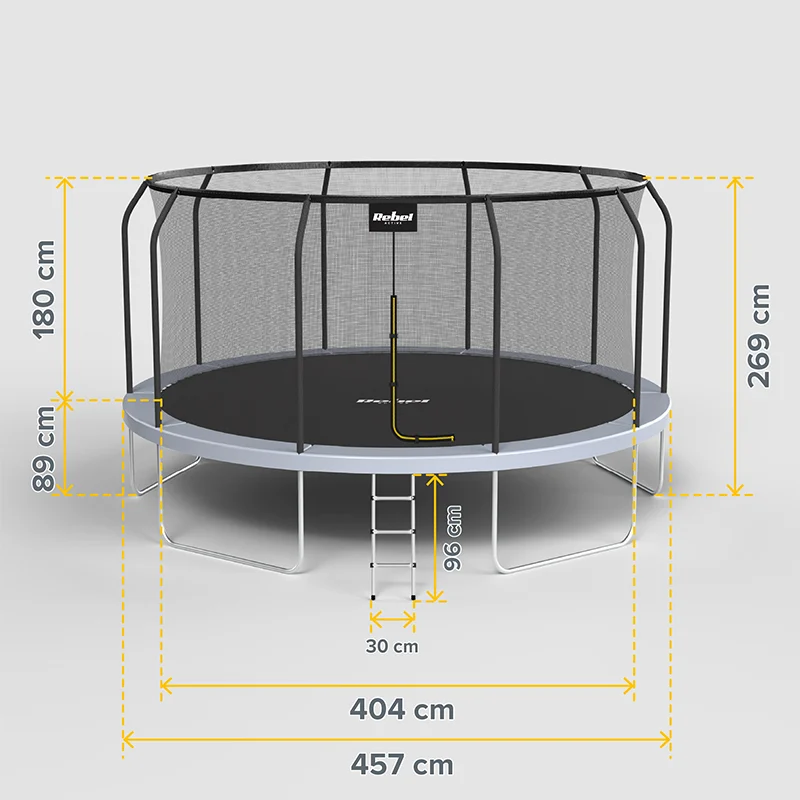 TRAMBULINA 15FT 457CM REBEL ACTIVE