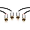CABLU AUDIO 2XRCA TATA - 2XRCA TATA 3.0M SENTIVUS