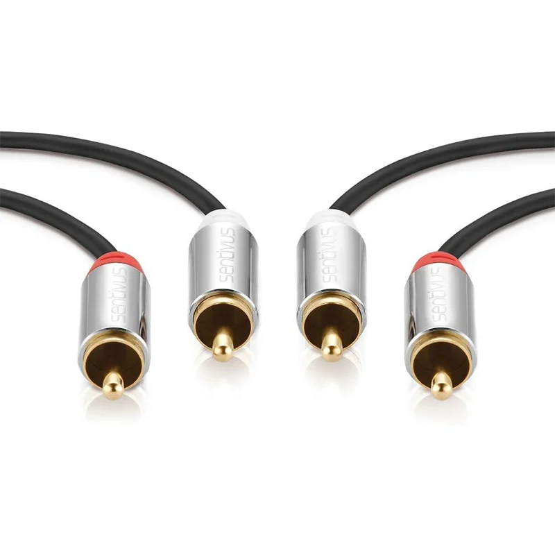 CABLU AUDIO 2XRCA TATA - 2XRCA TATA 3.0M SENTIVUS