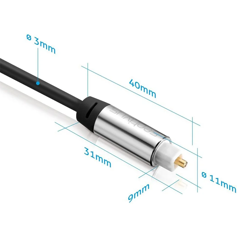 CABLU TOSLINK TATA - TATA 0.5M SENTIVUS