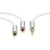 CABLU 3.5 TATA - 2X 3.5 MAMA 0.5M SENTIVUS