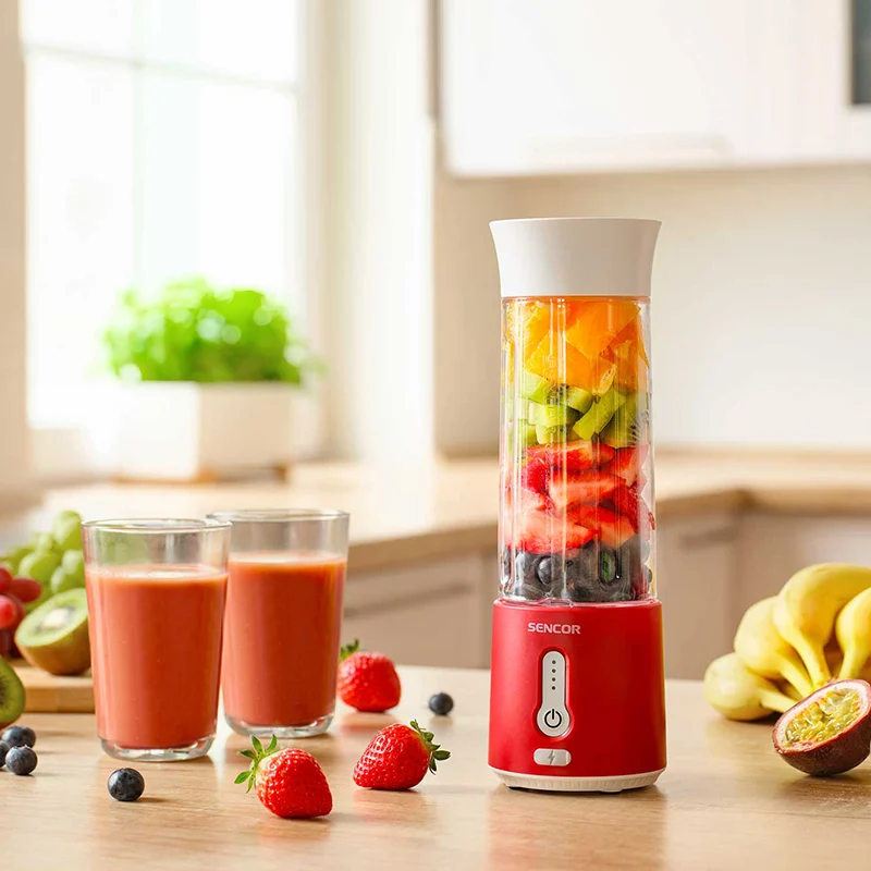 S-SBL134RD@6 BLENDER FITNESS PORTABIL 500ML 150W SENCOR