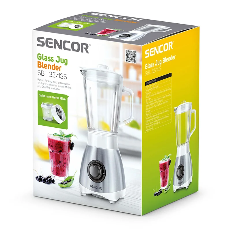 BLENDER 250W 0.8L SENCOR