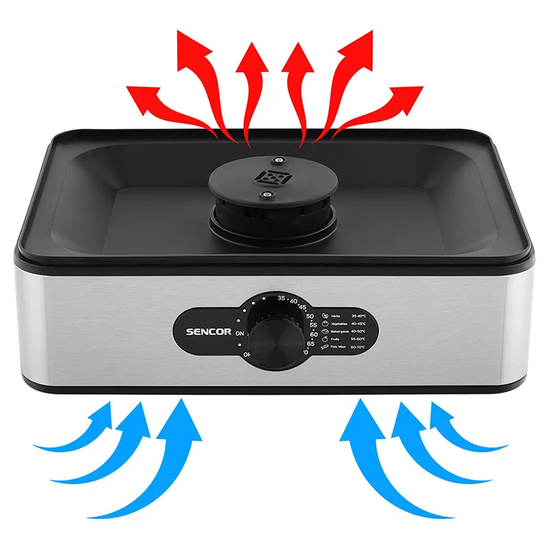 DESHIDRATOR ALIMENTE 5 TAVI 240W SENCOR