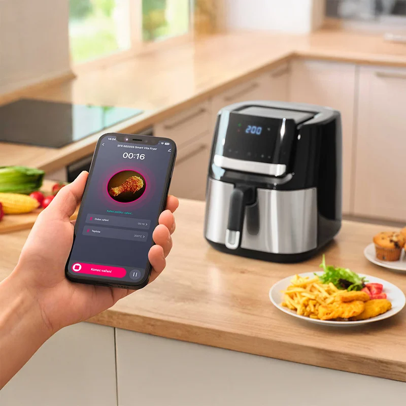FRITEUZA SMART DIGITAL AIRFRYER 6.5L 1600W SENCOR