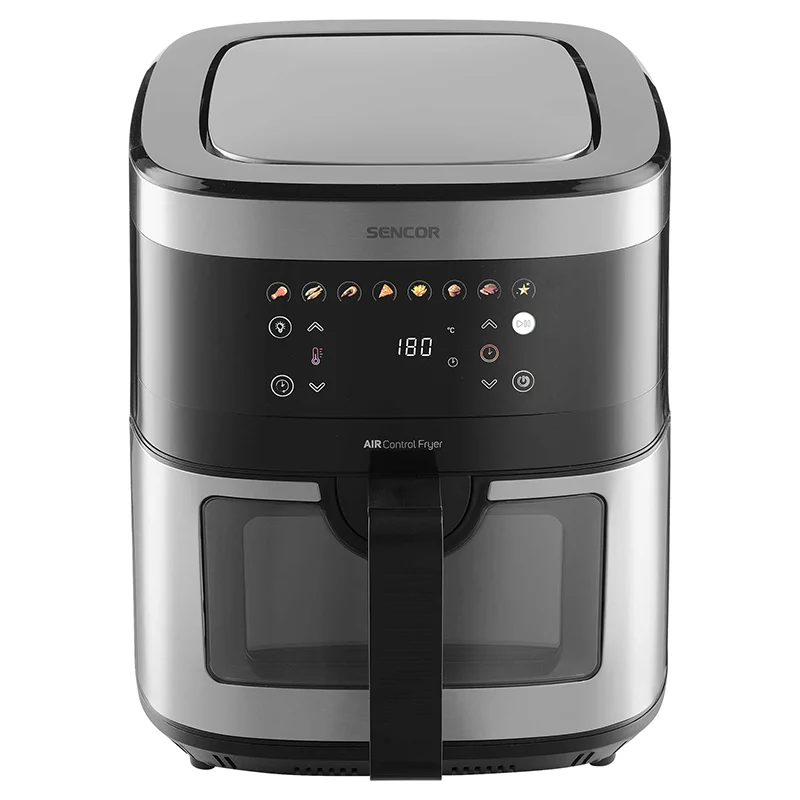 S-SFR9000SS@3 FRITEUZA AER CALD AIRFRYER 9L 1700W SENCOR