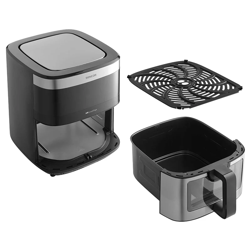 S-SFR9000SS@4 FRITEUZA AER CALD AIRFRYER 9L 1700W SENCOR